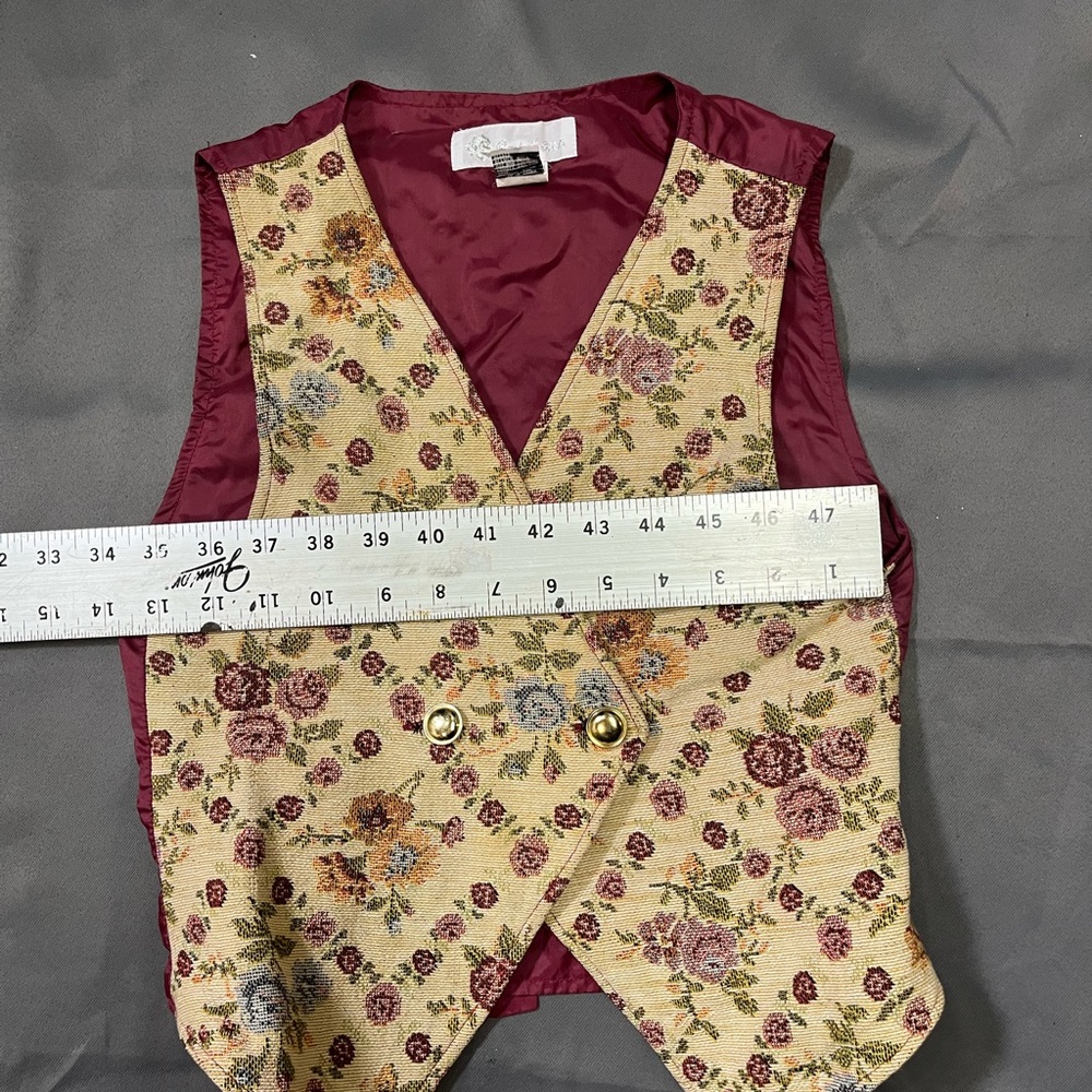 Vintage girls M 10/12 vest